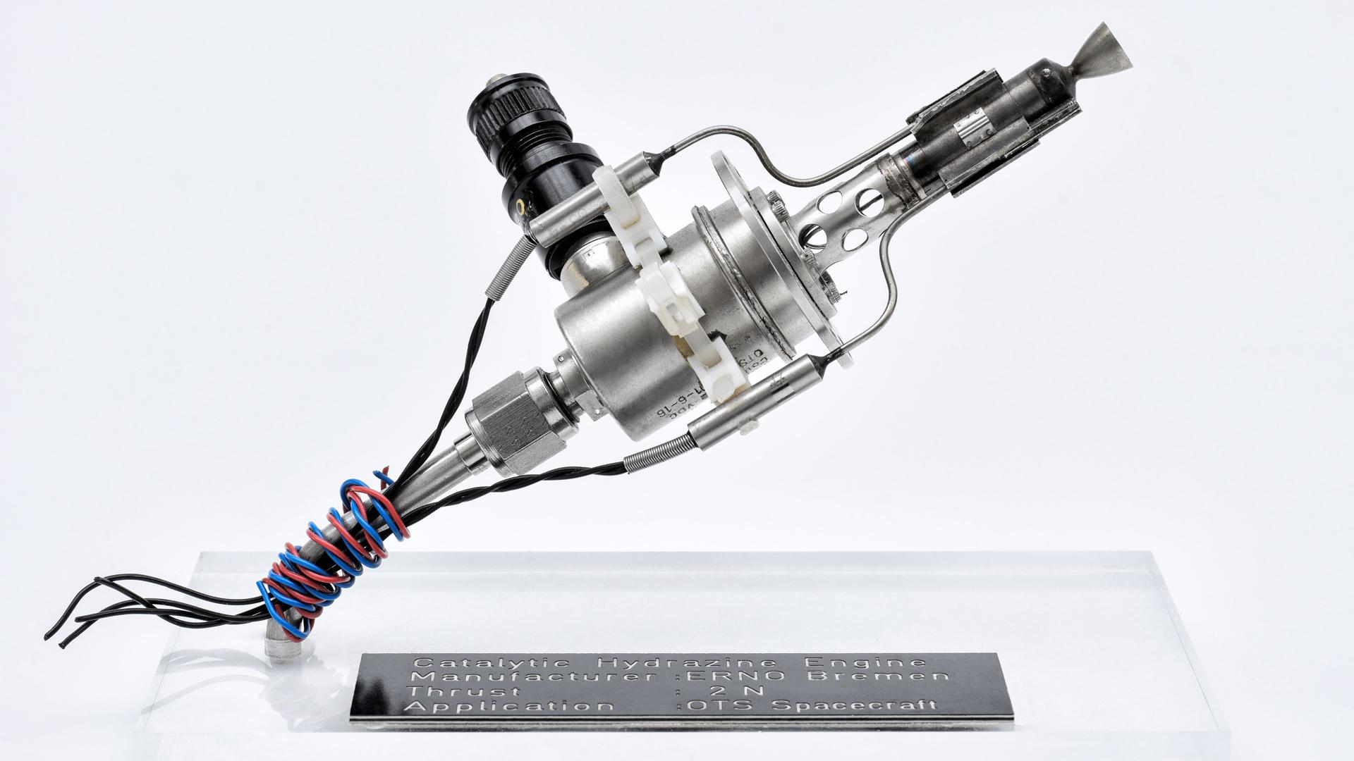 Typical 2N hydrazine monopropellant thruster