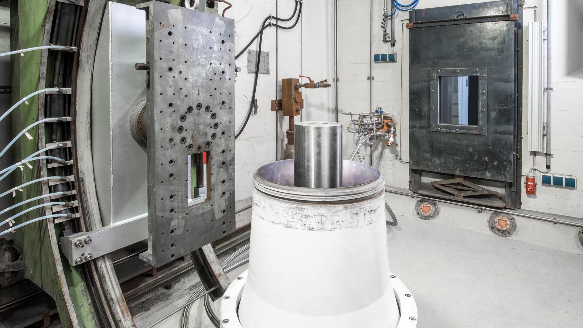 Vertical test section