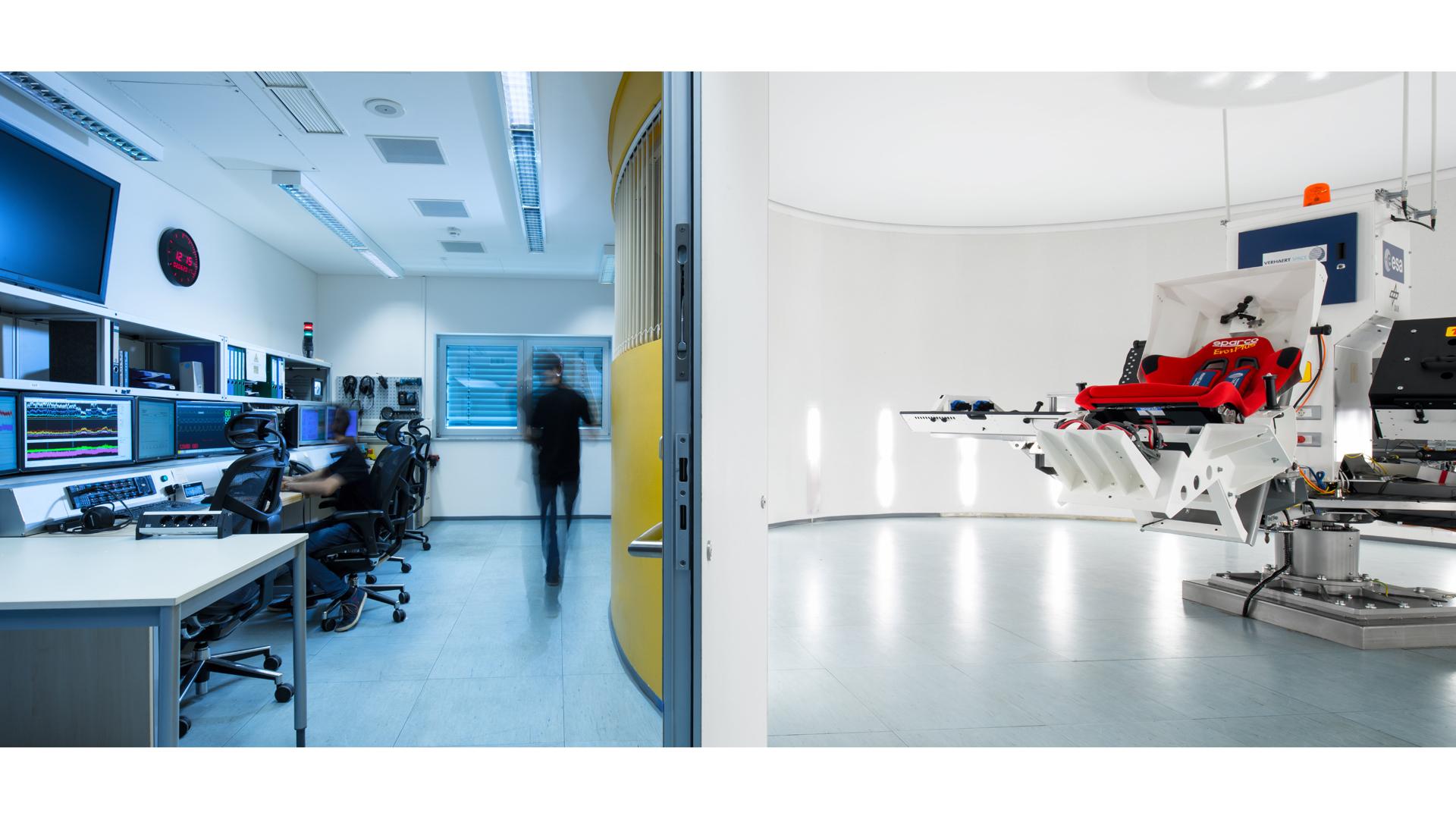 Control room in :envihab