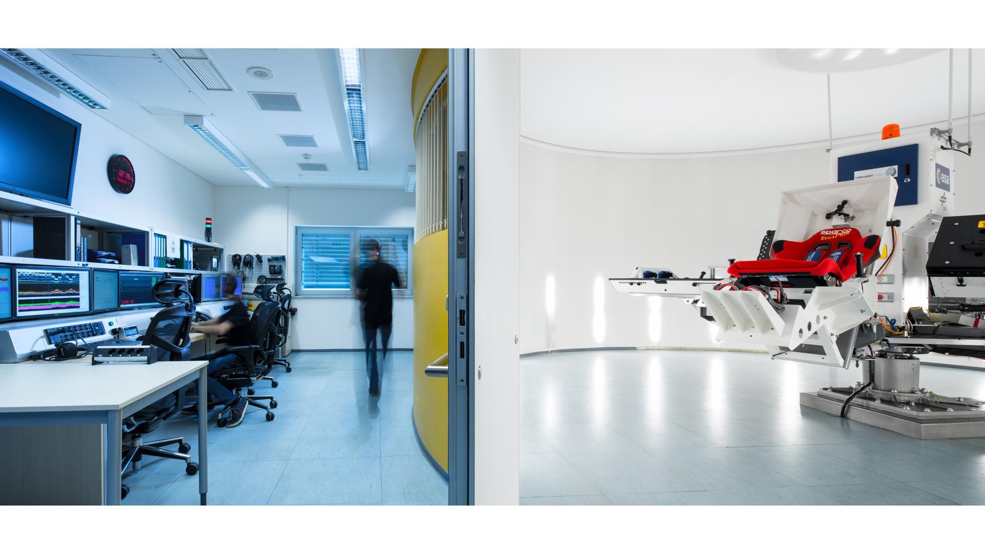 Control room in :envihab