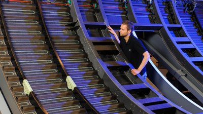 Structural health monitoring allows detection of damage to aircraft components made of CFRP