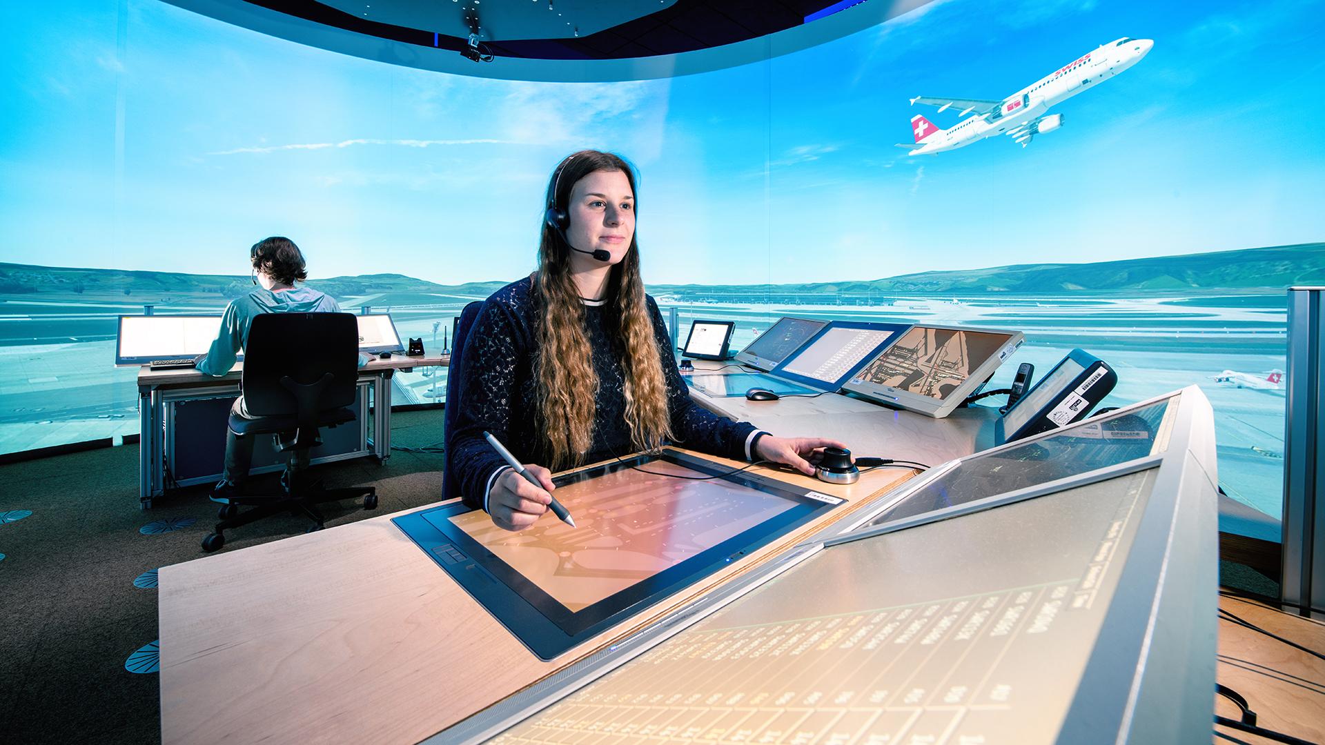 Traffic management at an airport