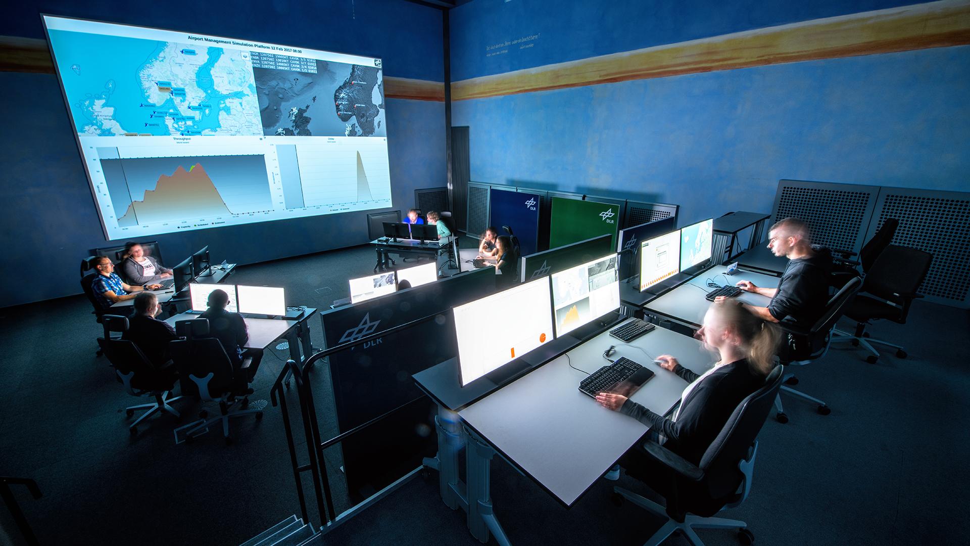 Air traffic management in a crisis situation