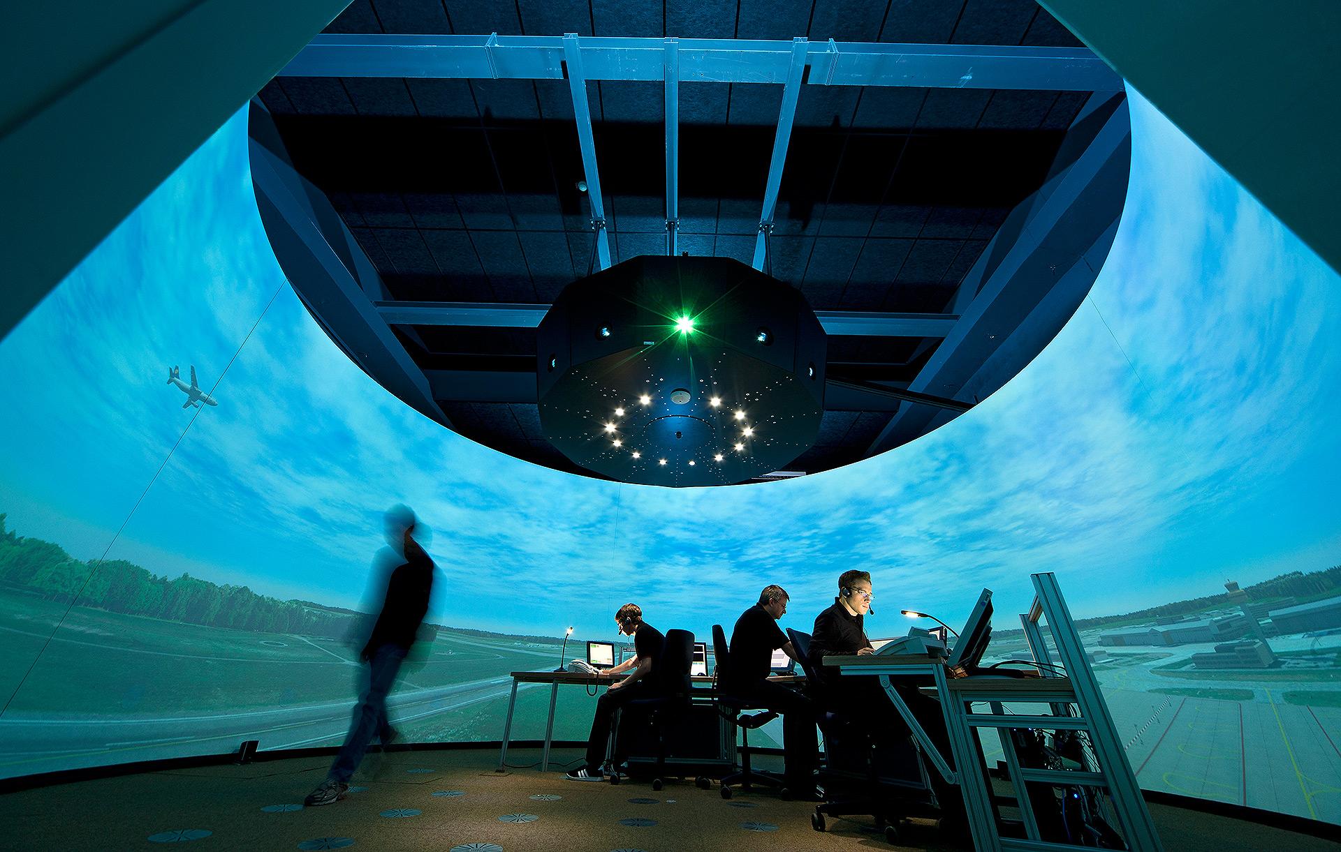 Apron and Tower Simulator (ATS) – designing air and ground traffic management systems for air traffic controllers