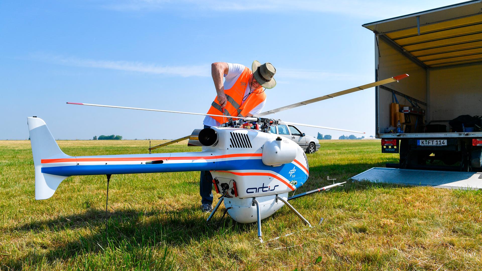 Flight tests with superARTIS