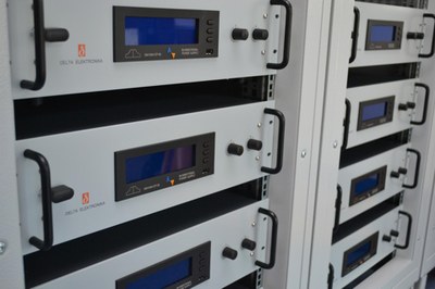 Network control room in the network laboratory