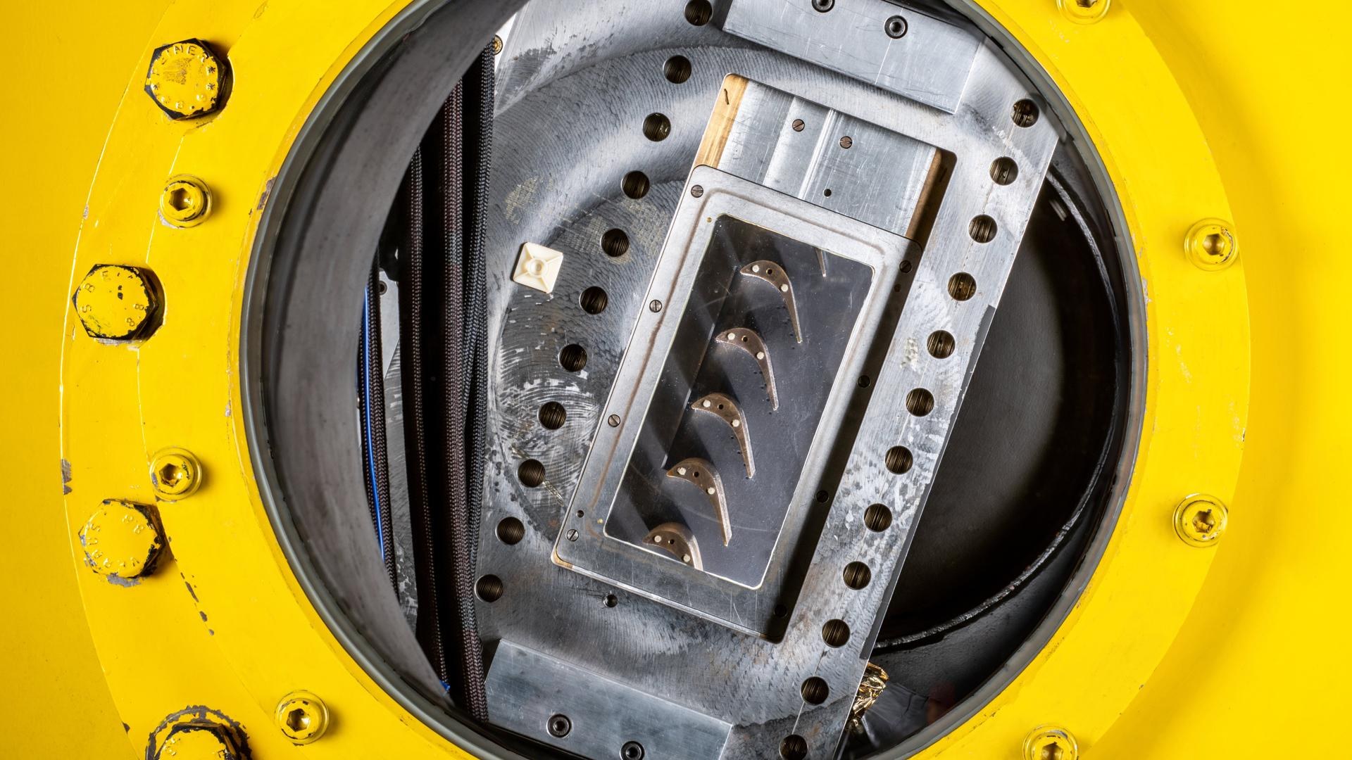 Straight turbine cascade