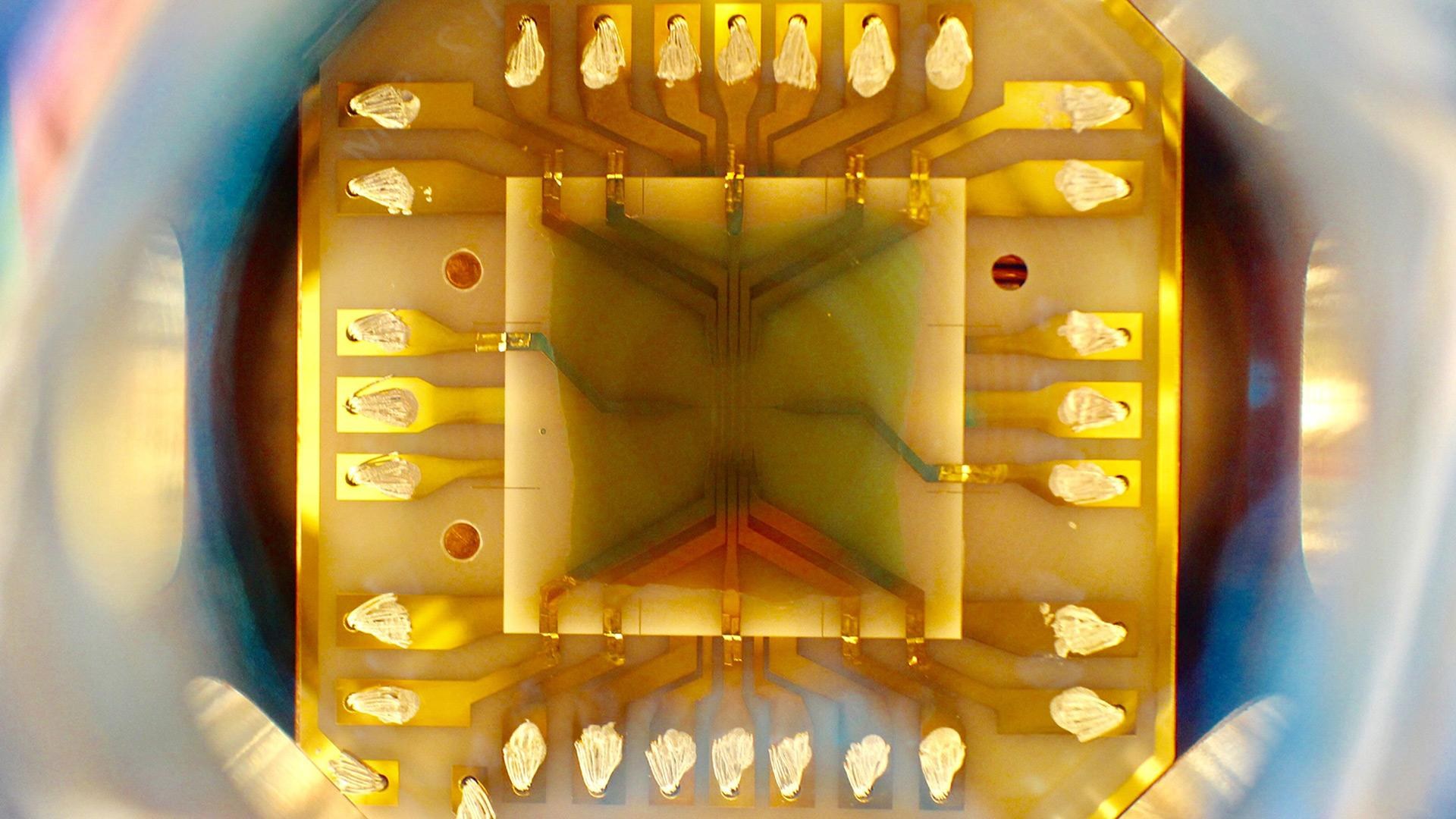 The atom chip of MAIUS 1