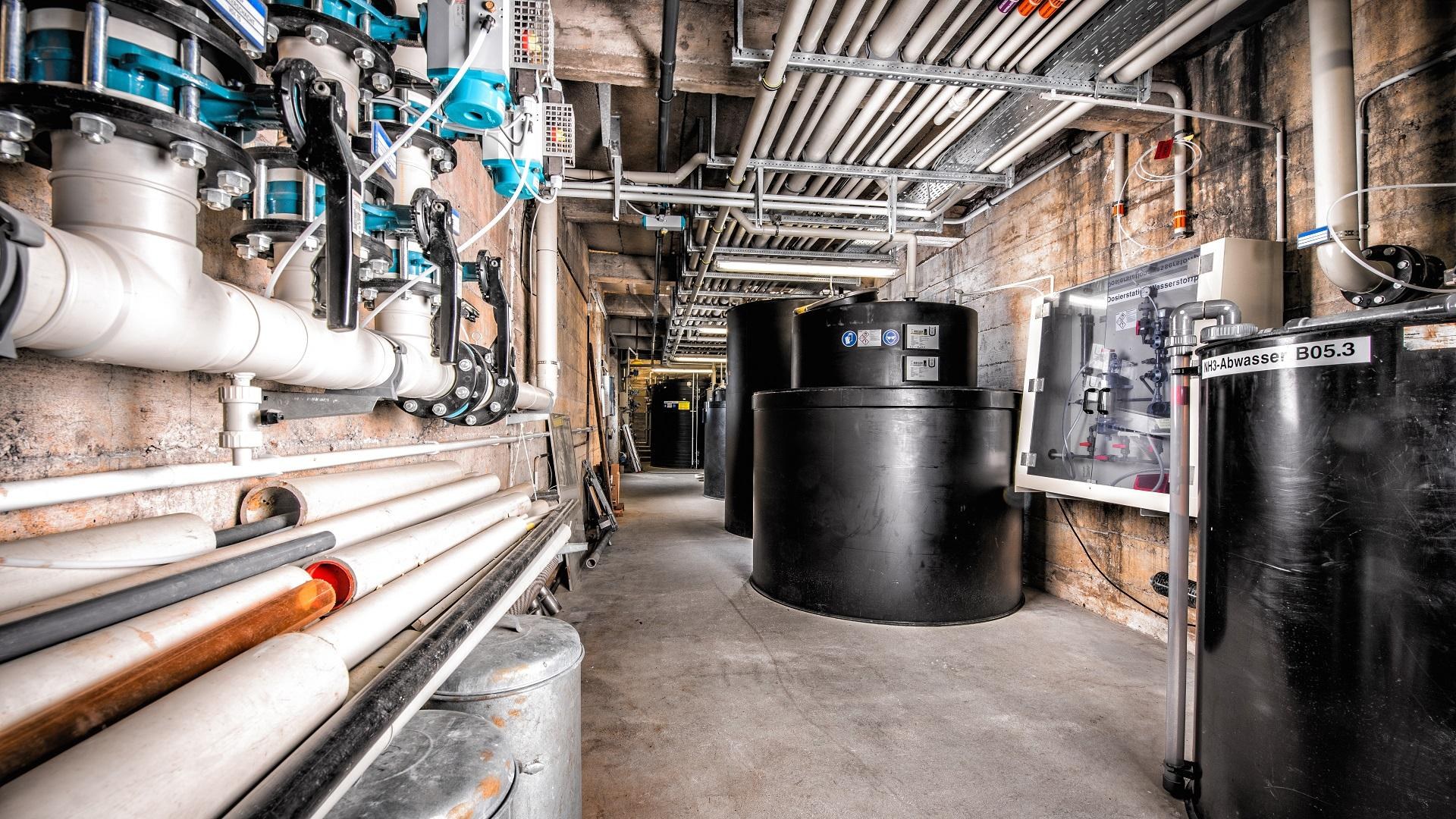 Wastewater plant