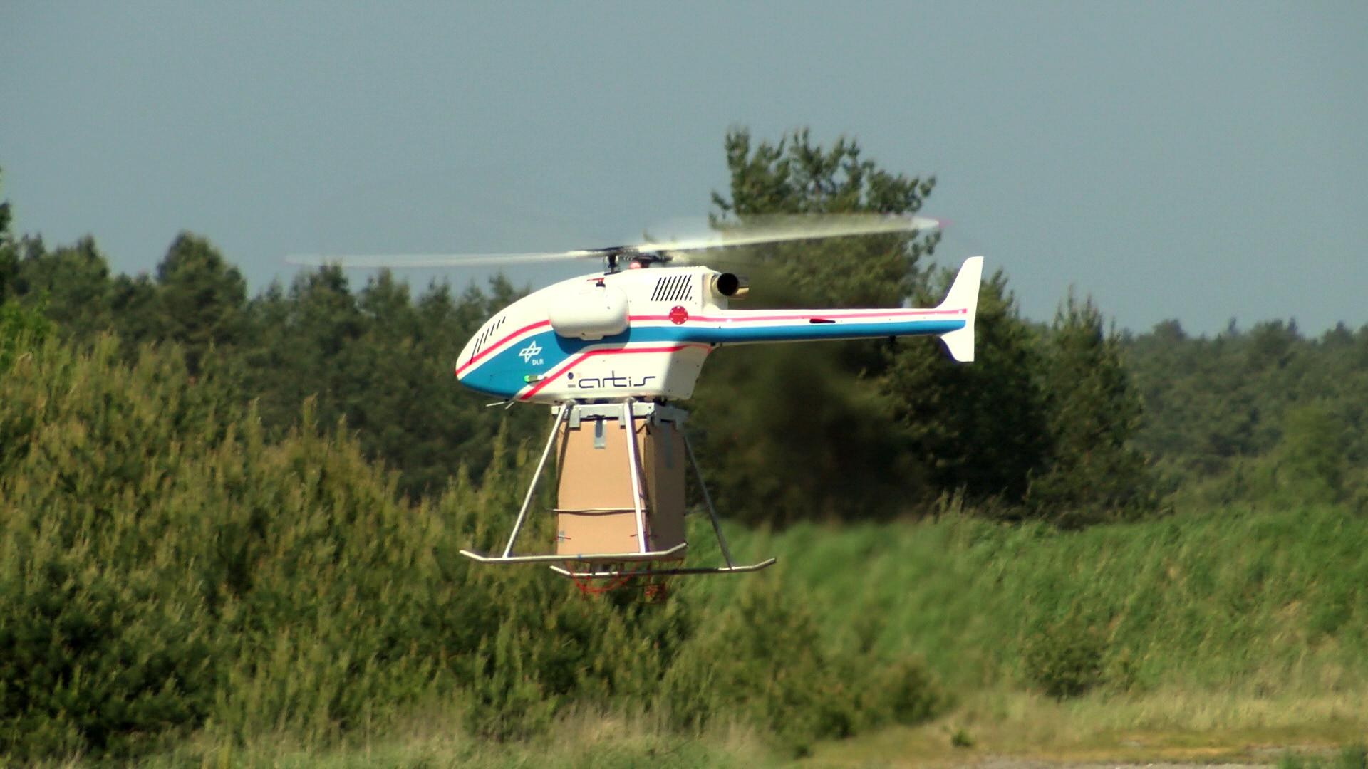 superARTIS during a flight test