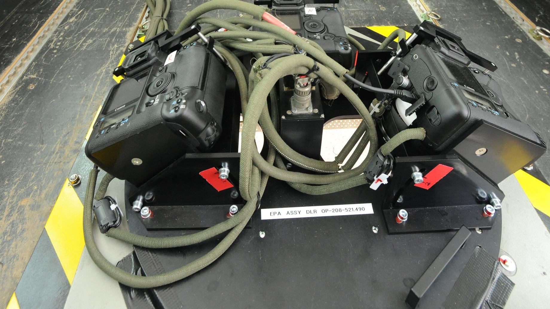 3K sensor system mounted on Cessna Caravan air shaft