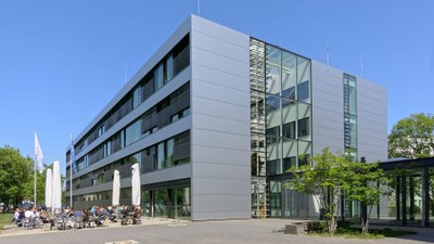 Side view of the Institute