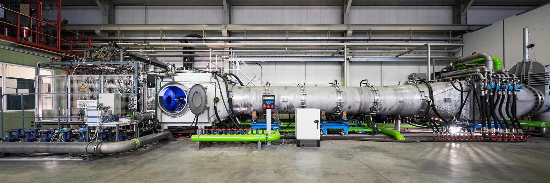 Lichtbogenbeheizter Windkanal Köln L3K