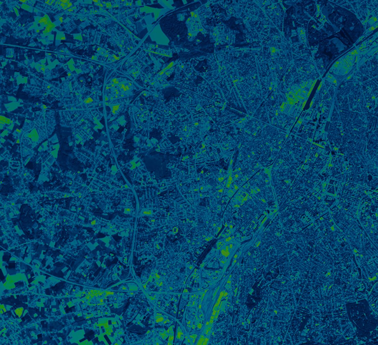 Karte des DLR-Standorts Brüssel