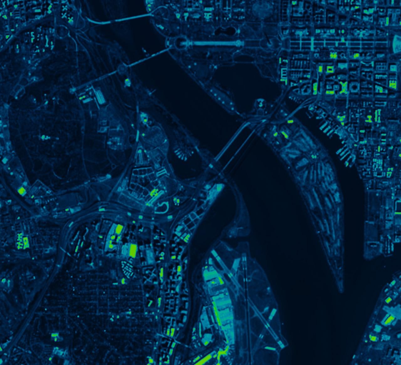 Map of DLR's office Washington
