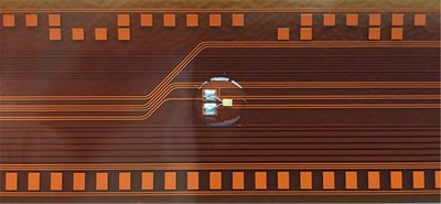 Sensor on the temperature measuring cable