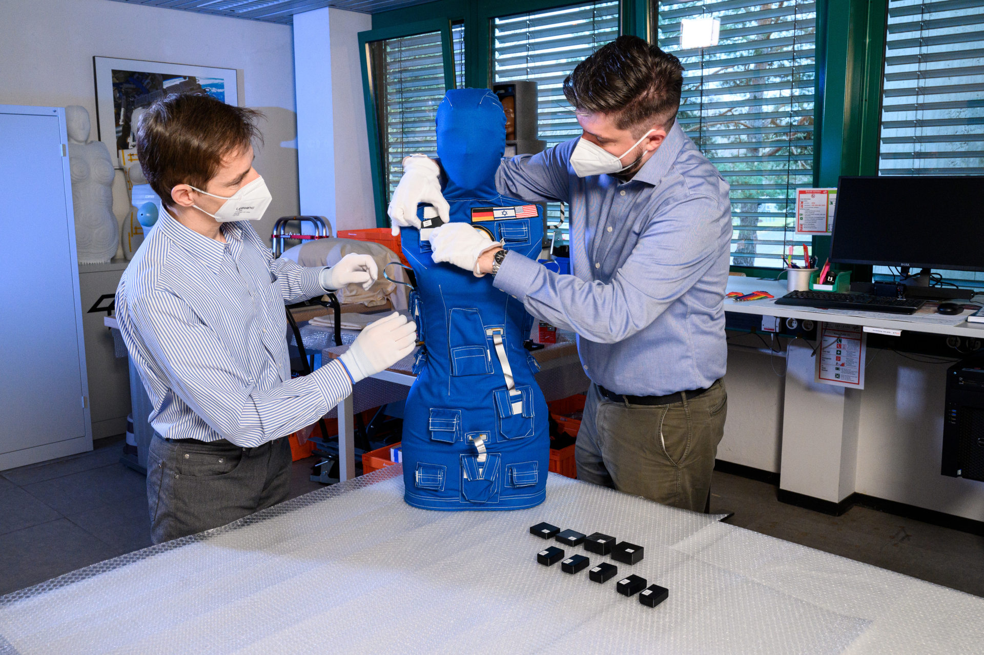 Assembling the Helga mannequin