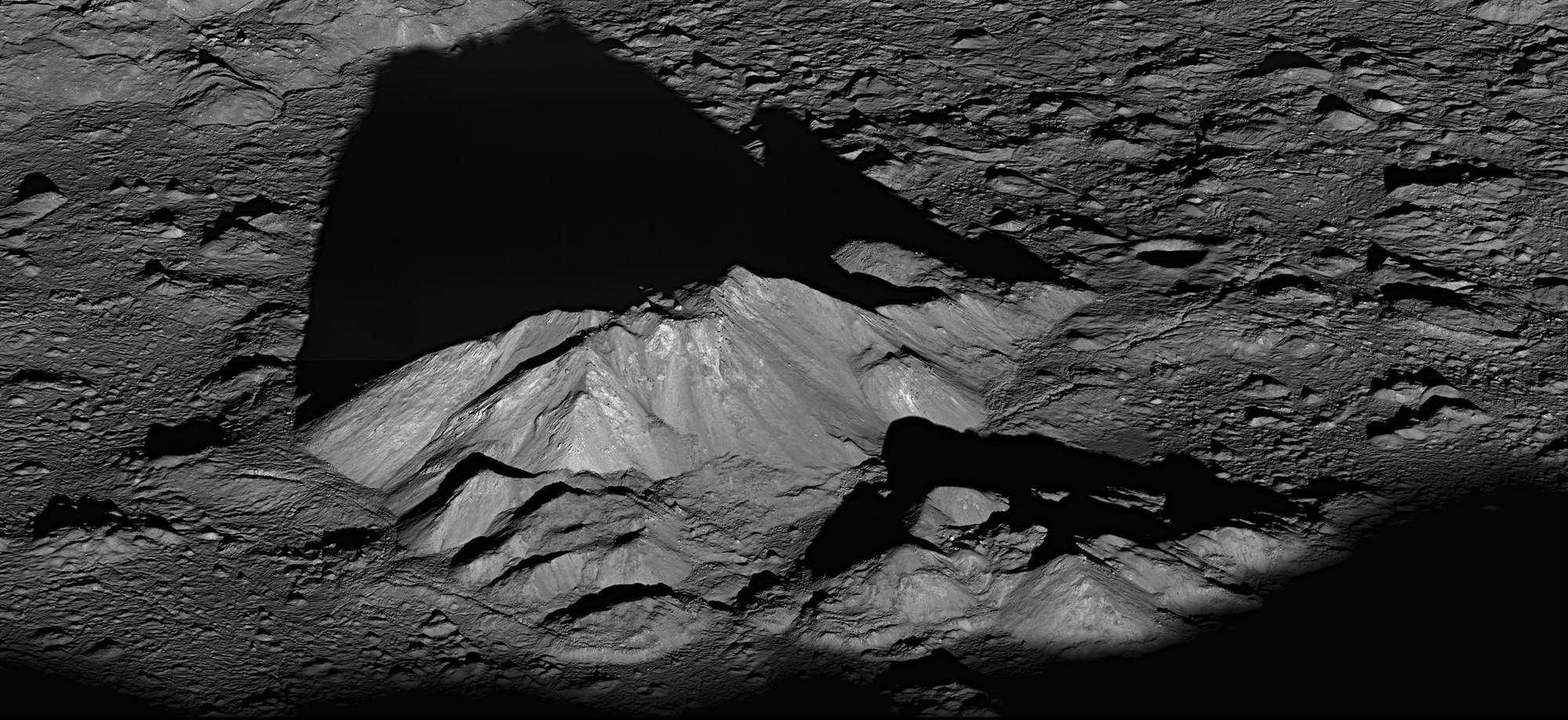 View into Tycho crater