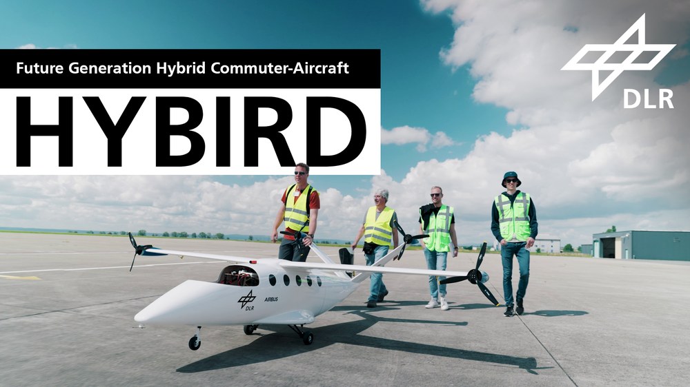 Video: First flight of the HyBird demonstrator