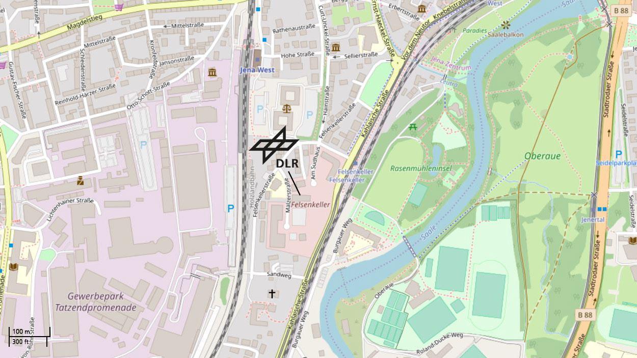 DLR Jena – getting there