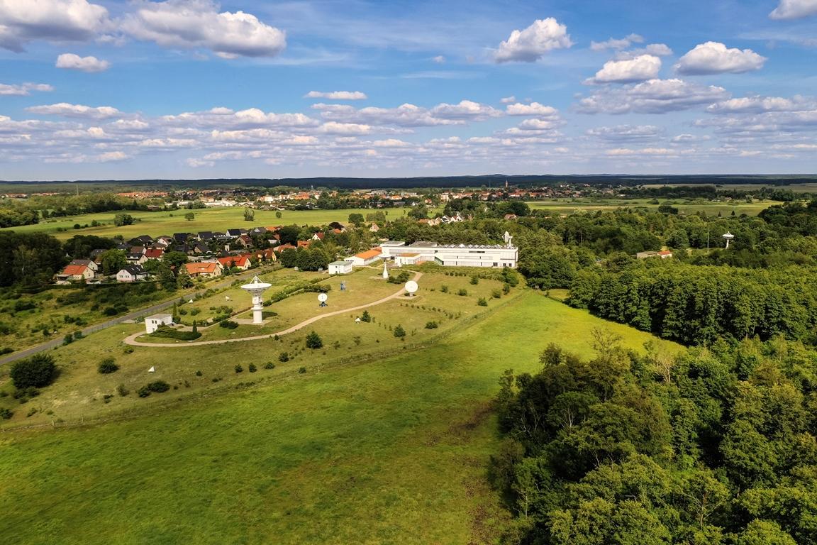 Aerial view of DLR site Neustrelitz