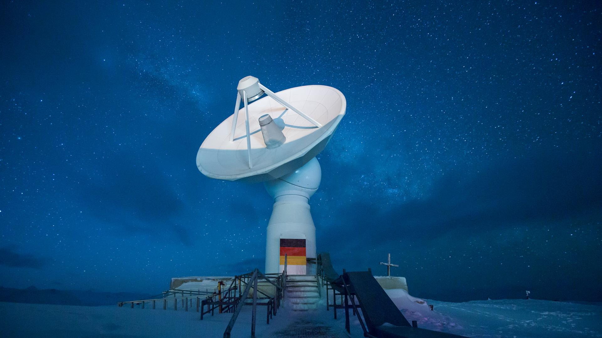 Antenne Antarktisstation