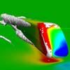 Numerische Simulation der Seitenwindeffekte an einem Hochgeschwindigkeitszug