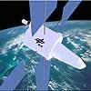 MOON 2016, the moon return spacecraft approaching earth