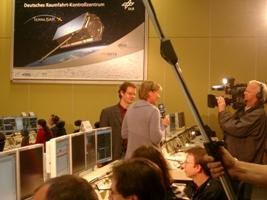 Liveinterviews im DLR Oberpfaffenhofen