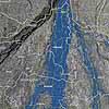 Overview map of flooding in northern India and Nepal