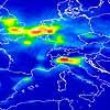 NO2 in the atmosphere above Europe