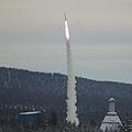 Start von REXUS-8