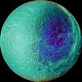 Saturn's moon Rhea