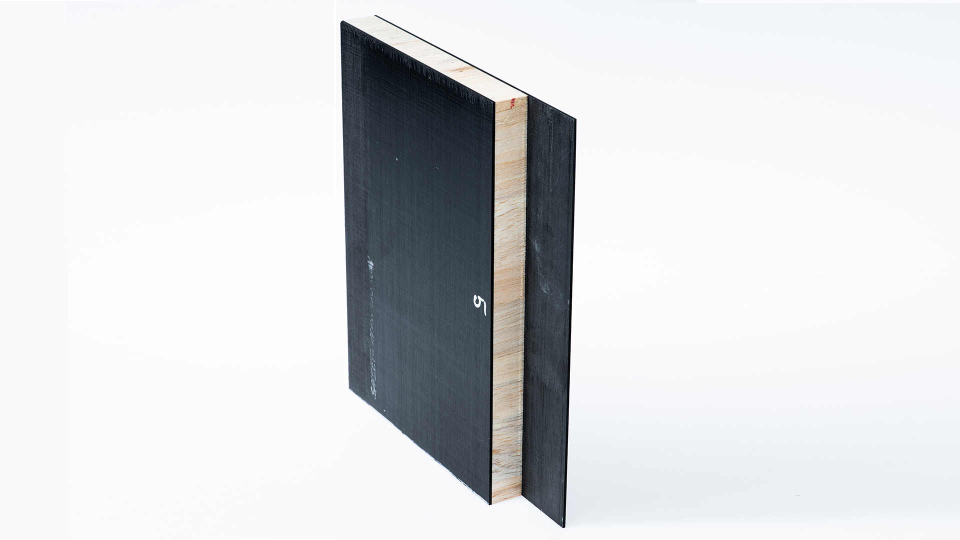 Wood-CFK sandwich panel