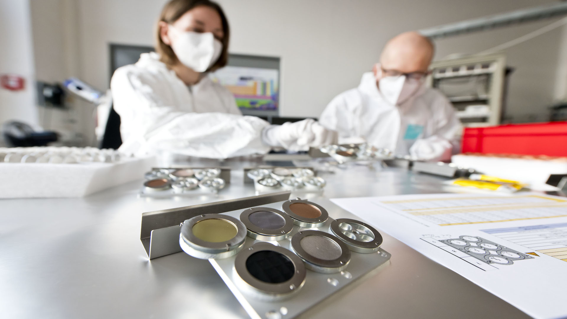 Preparation of the samples