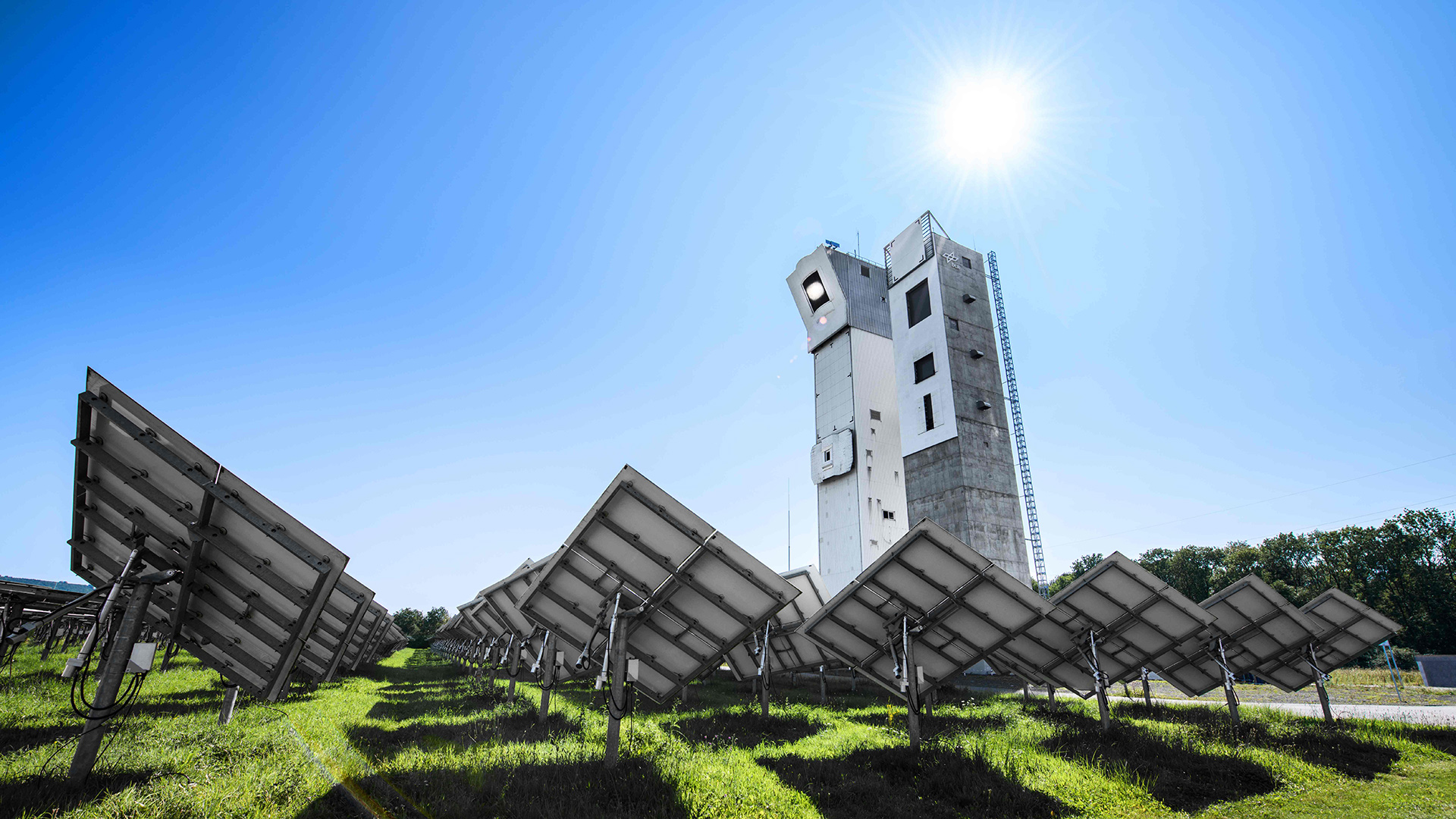 Solar towers in Jülich