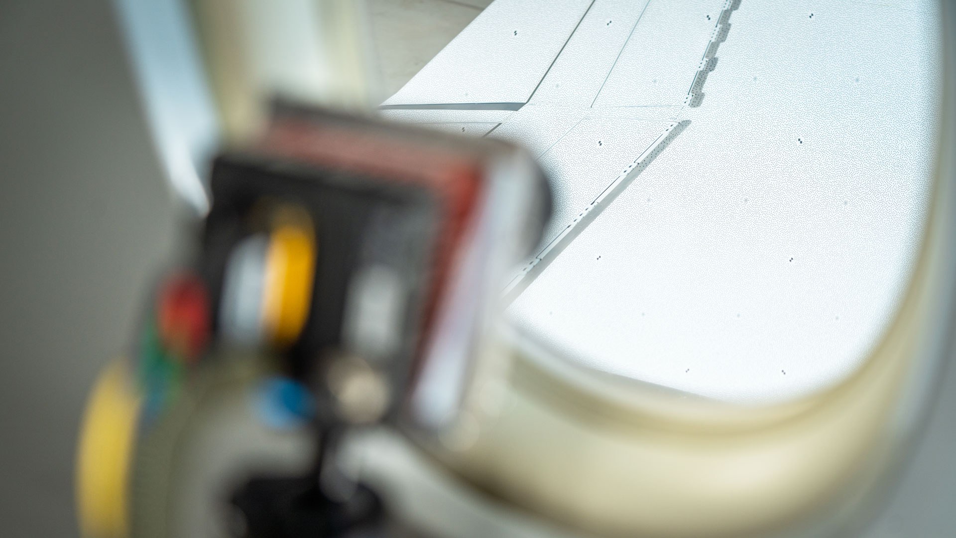 Interior cameras keep an eye on the wing