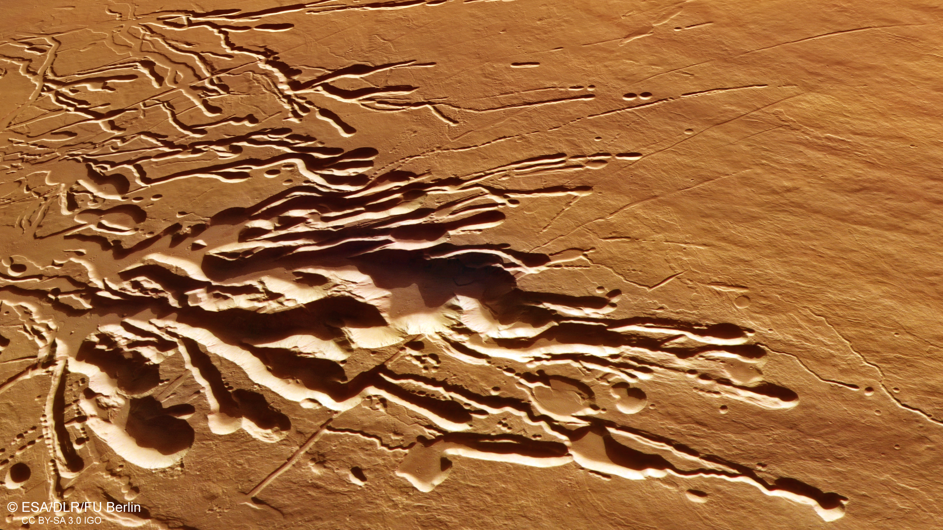 Collapse structures on the shield volcano Ascraeus Mons