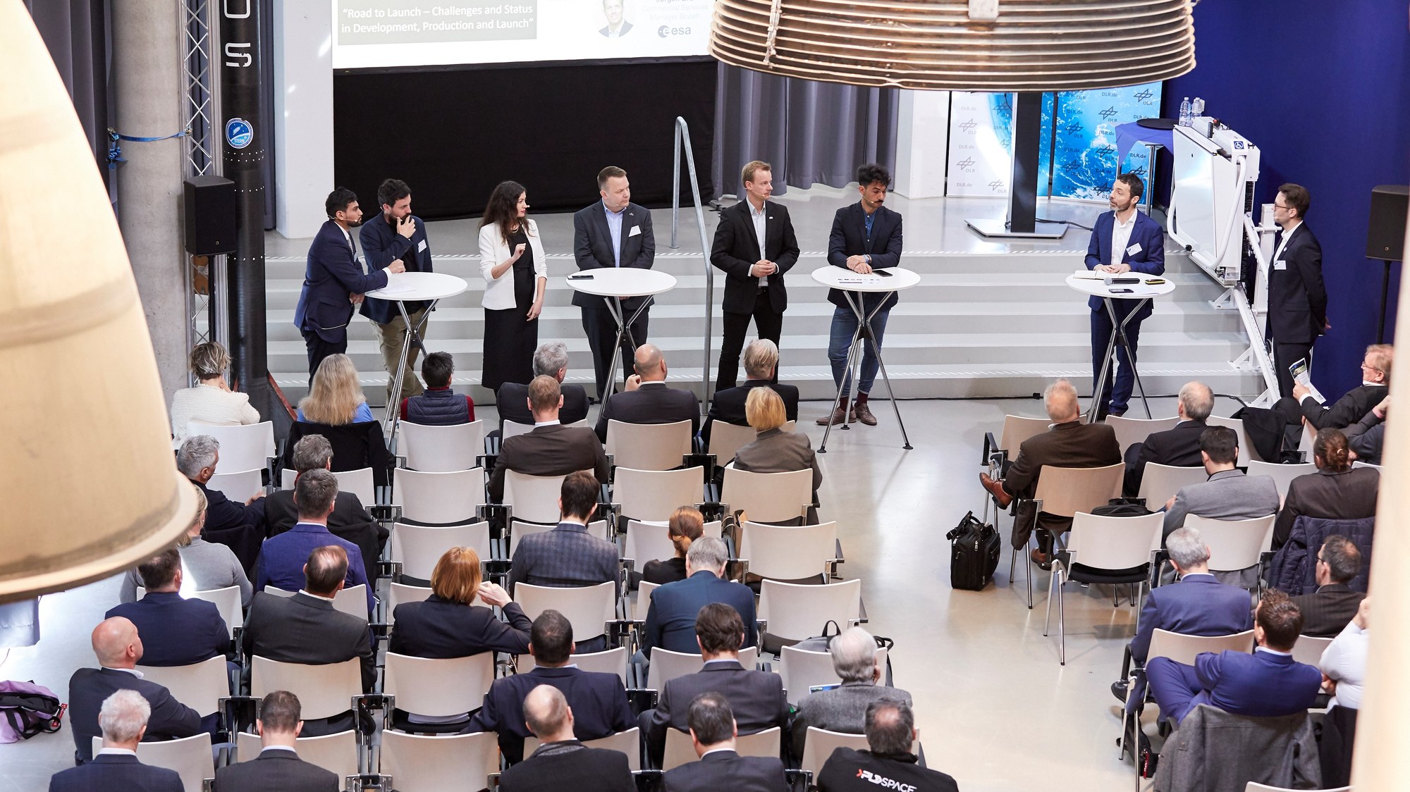 Talk round on 'Road to Launch'