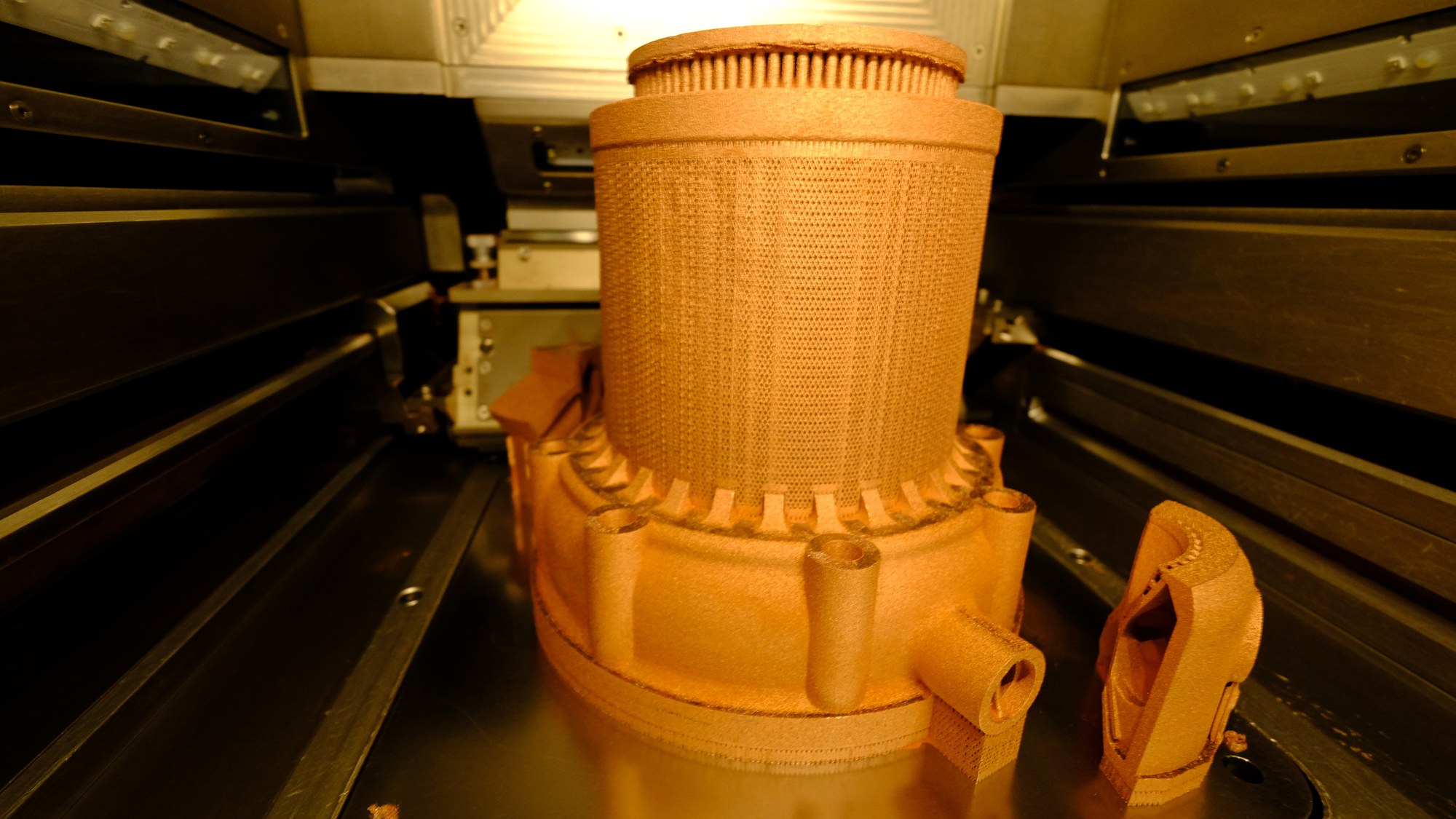 Insight into the development process of the 3D-printed combustion chamber