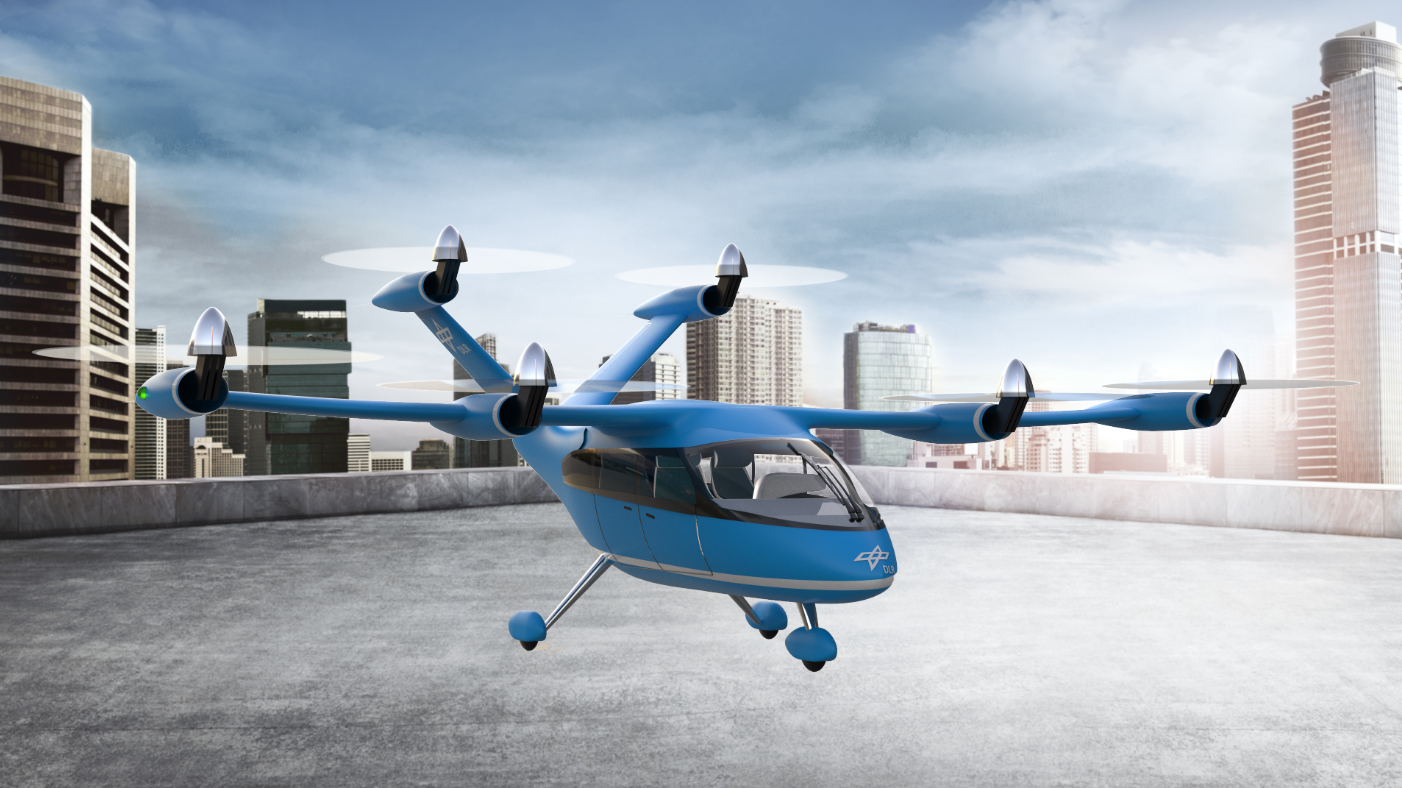 Concept of a tiltrotor air taxi