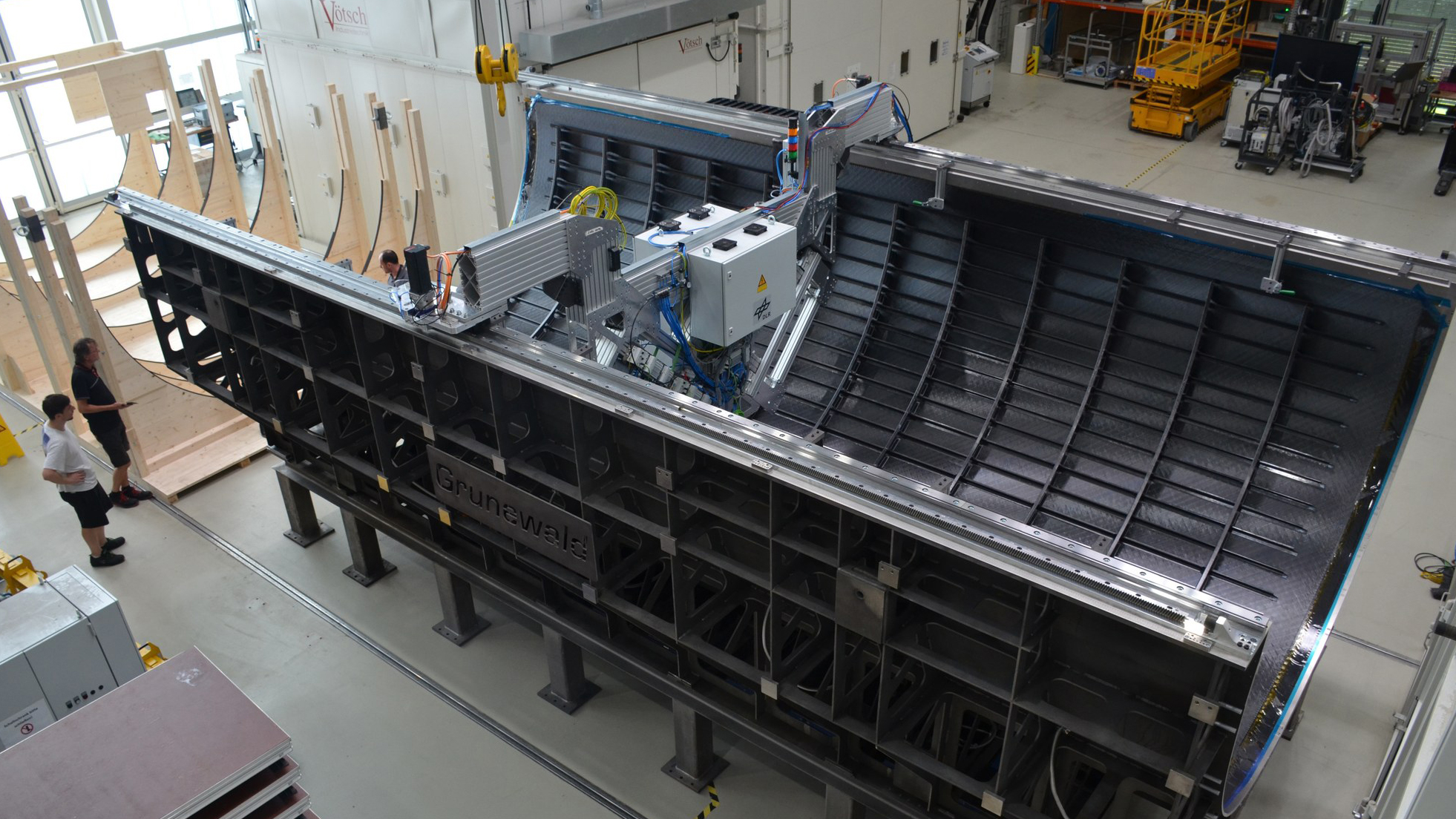 Component shortly before transport