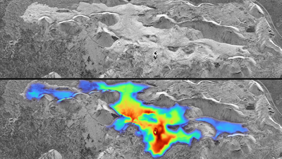 Radar reflectivity in X-band as acquired by DLR's F-SAR sensor