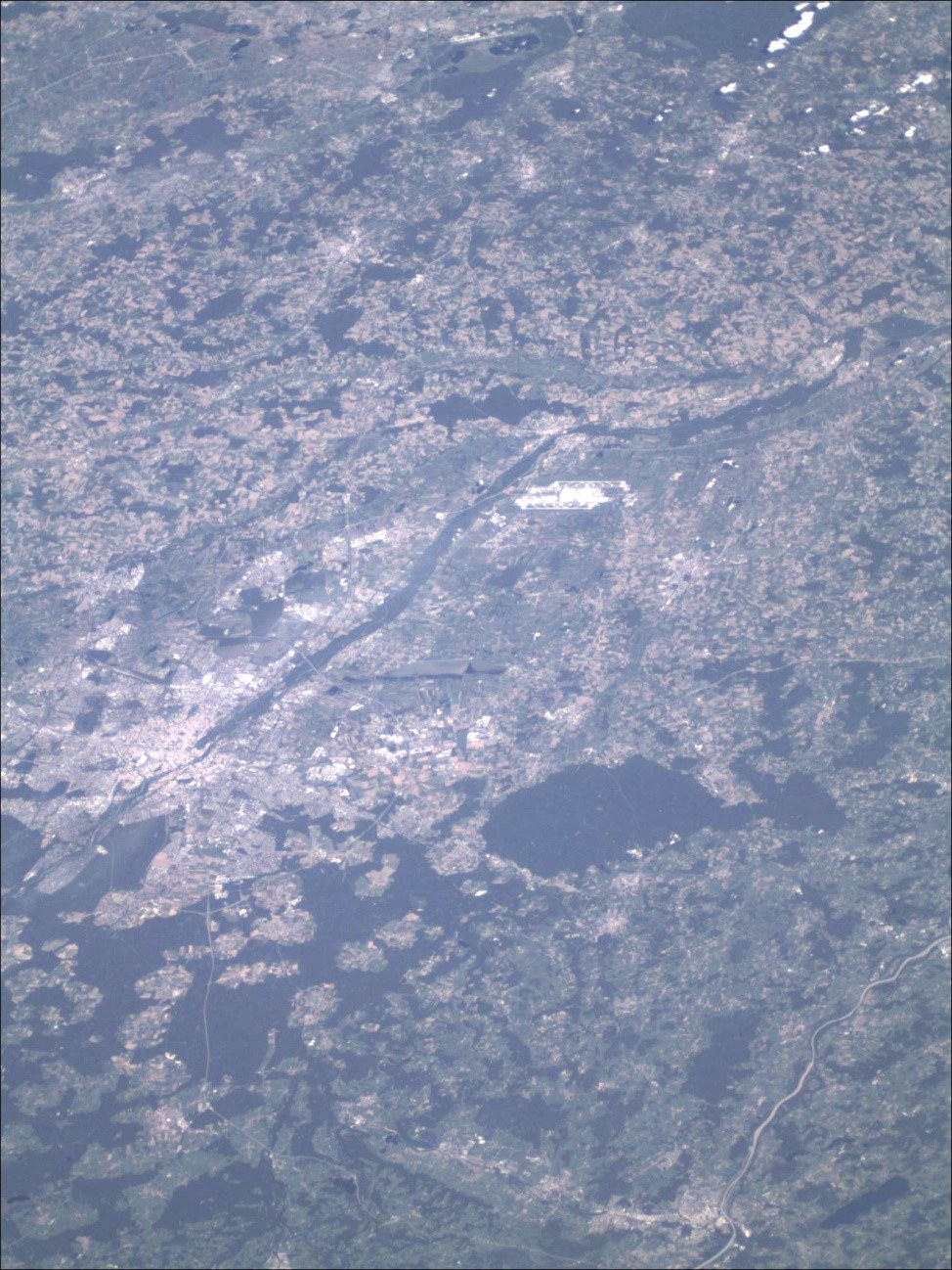 Munich from space