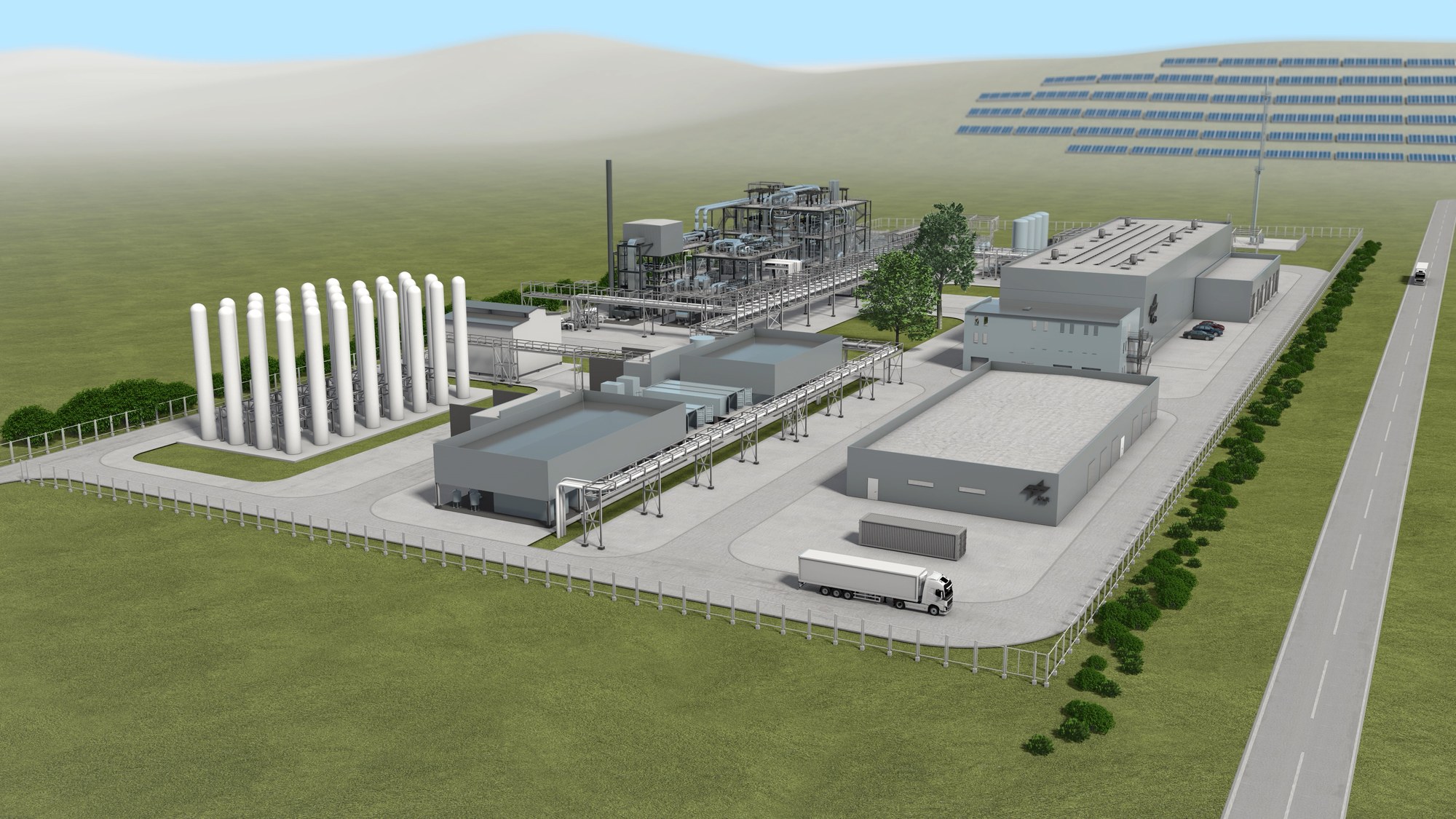 Visualisation of the PtL Technology Platform (TPP)