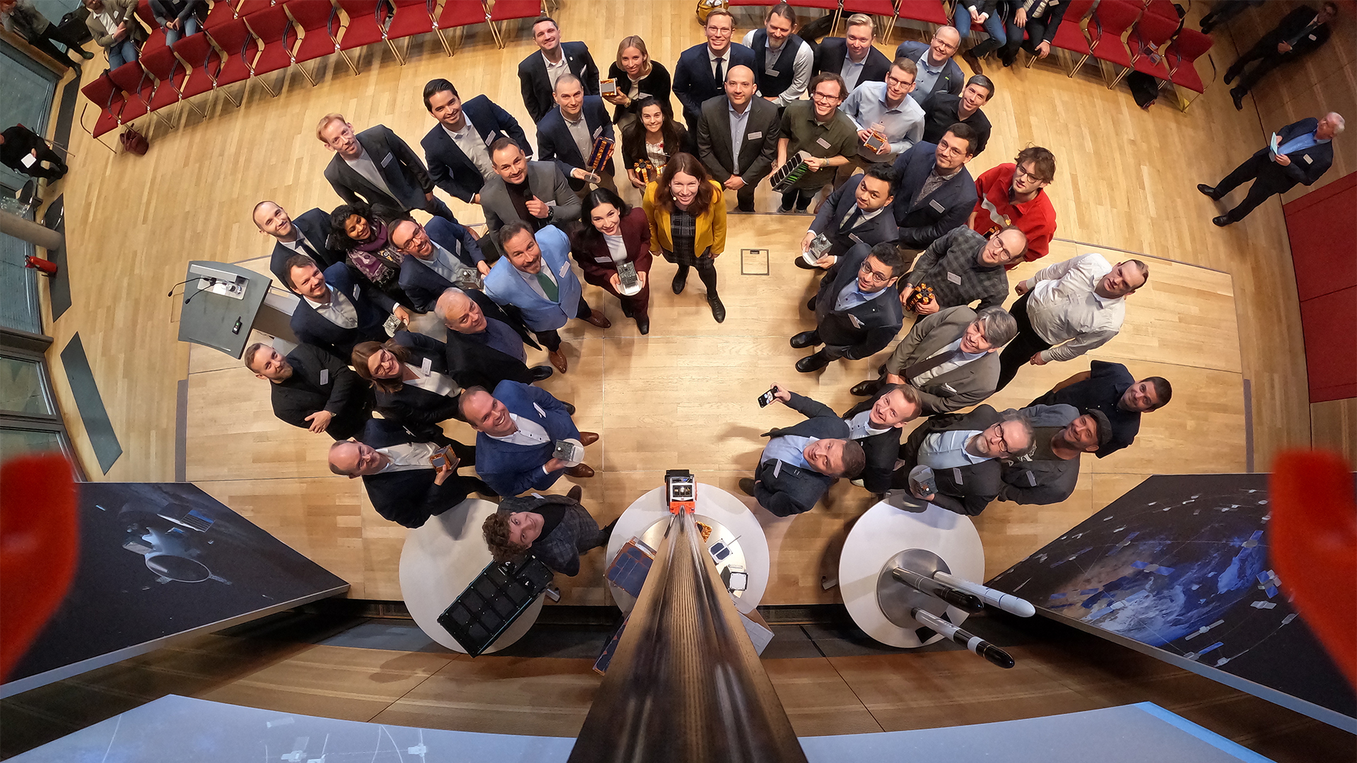 Winners of the small satellite competitions at a glance