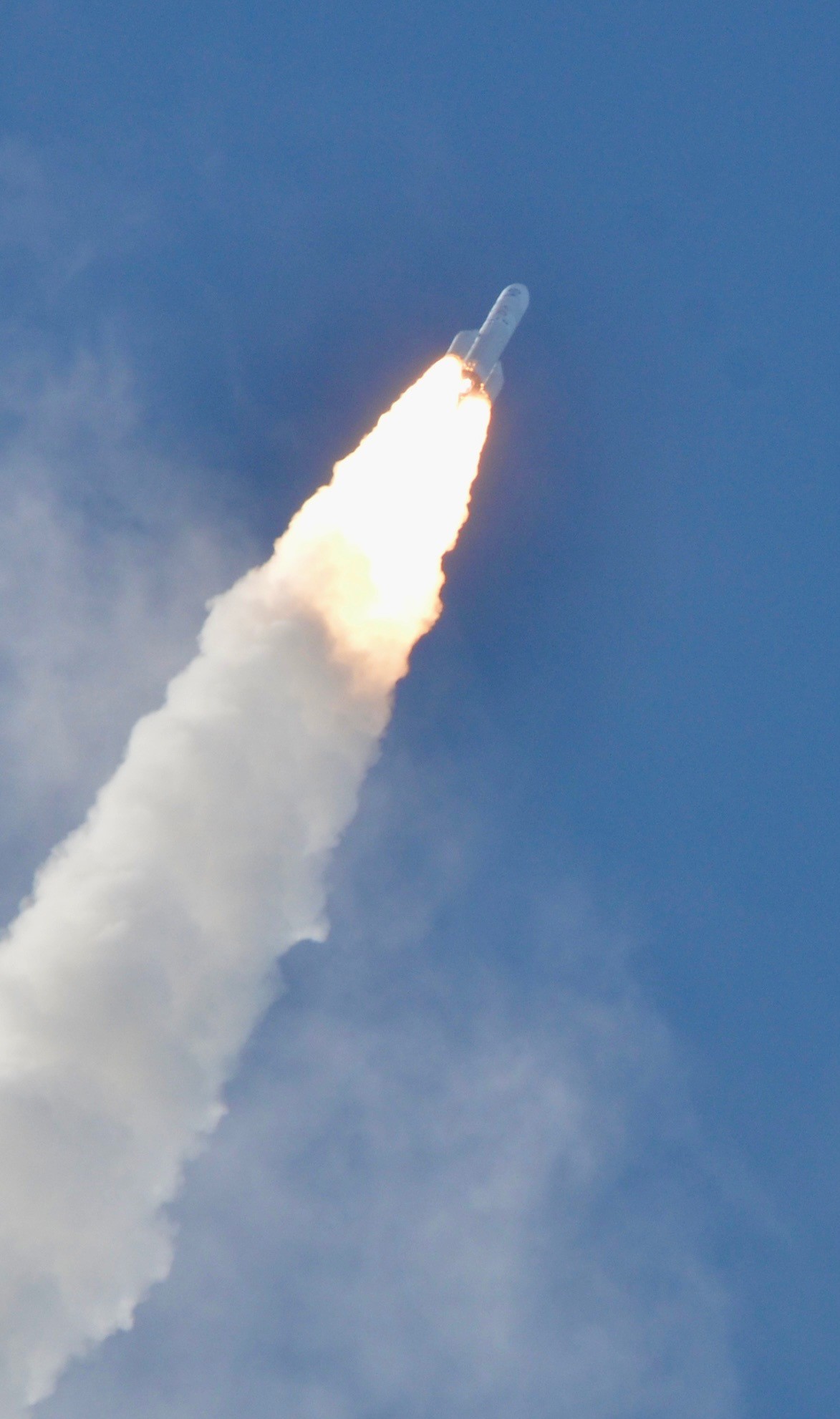 The new European Ariane 6 launcher on its first flight on 9 July 2024