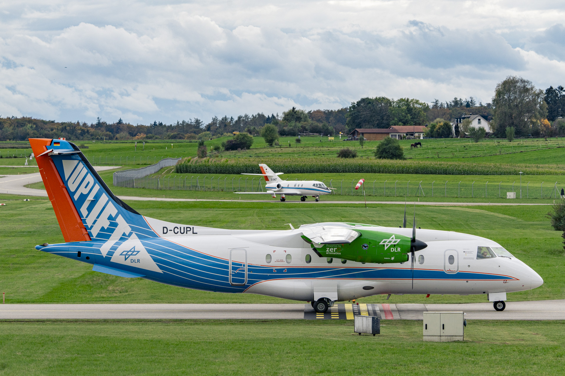UpLift and Falcon at Oberpfaffenhofen Airport