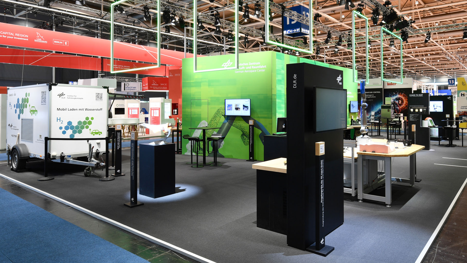 DLR stand at the Hannover Messe 2024