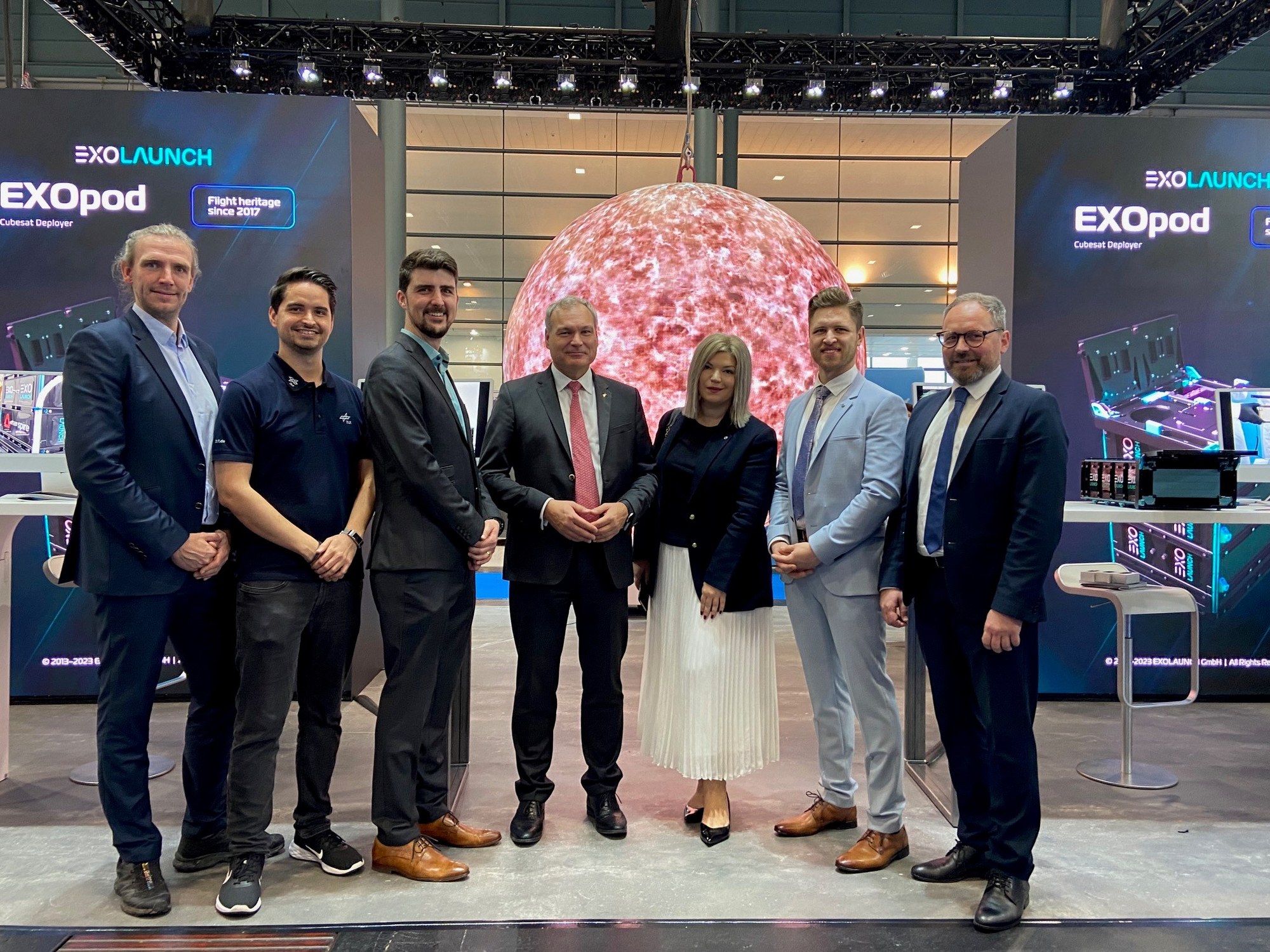 The Berlin-based company Exolaunch has been commissioned to provide the launch services 'package'